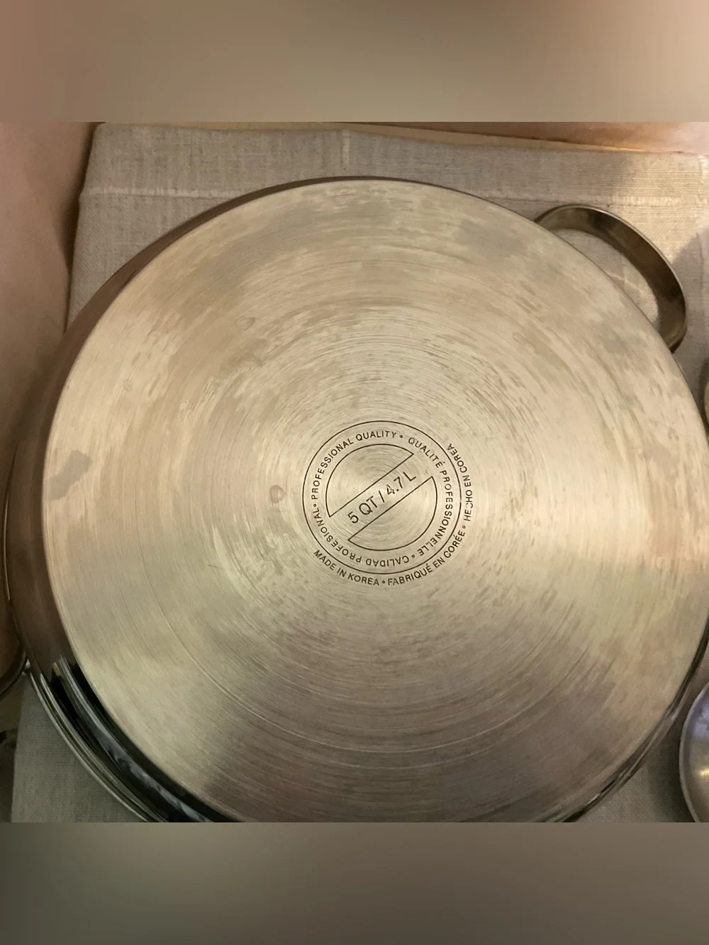 round stainless steel chafing dish buffet set